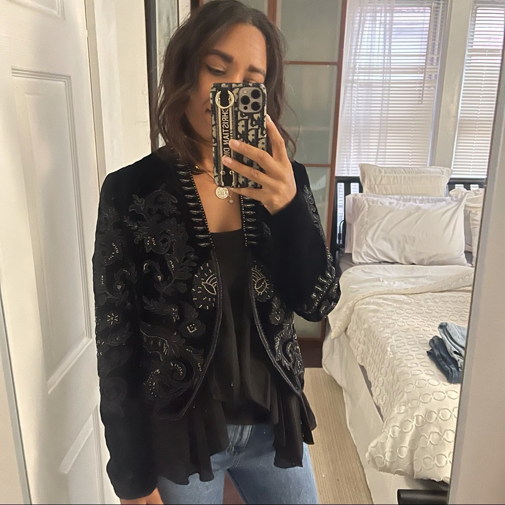 ZARA BEADED JACKET